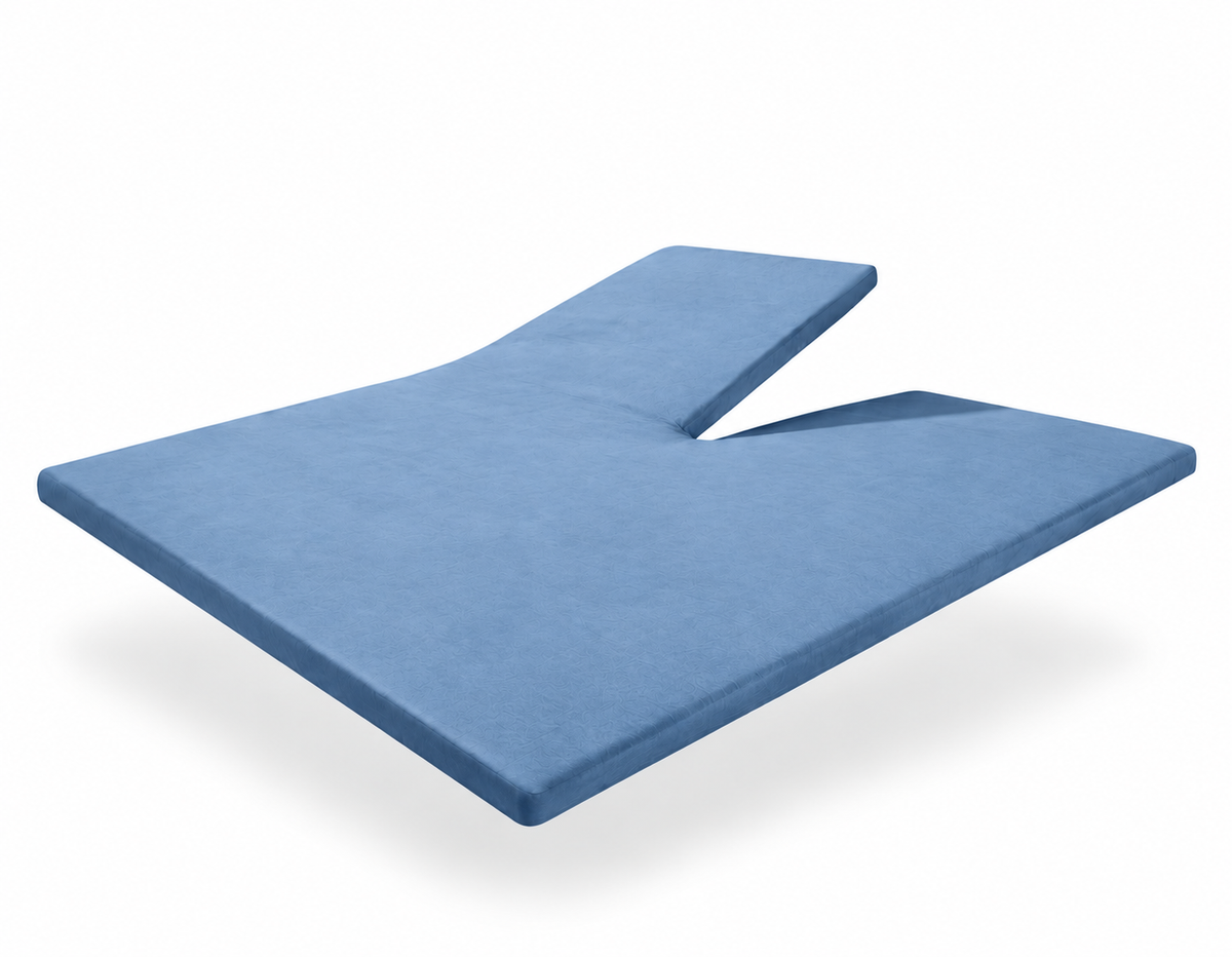 Jersey Splittopper Blauw