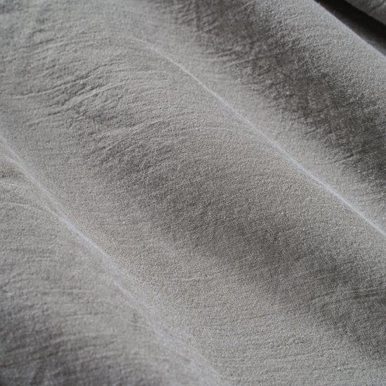 Stone Washed Dekbedovertrek Taupe