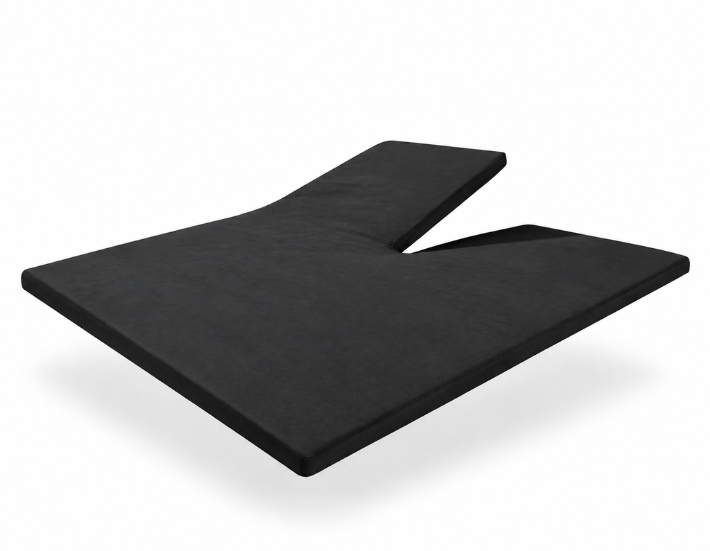 Jersey Splittopper Zwart