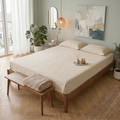 Katoen Hoeslaken Beige