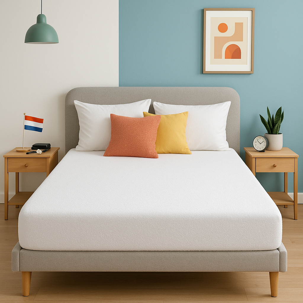 Badstof Hoeslaken Wit