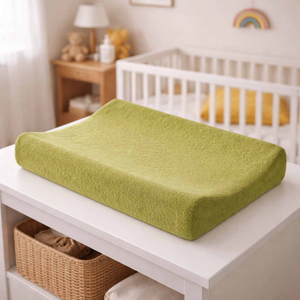 Baby Aankleedkussenhoes Badstof 50x70 cm 2x Stuks