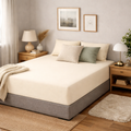 Jersey Hoeslaken Creme