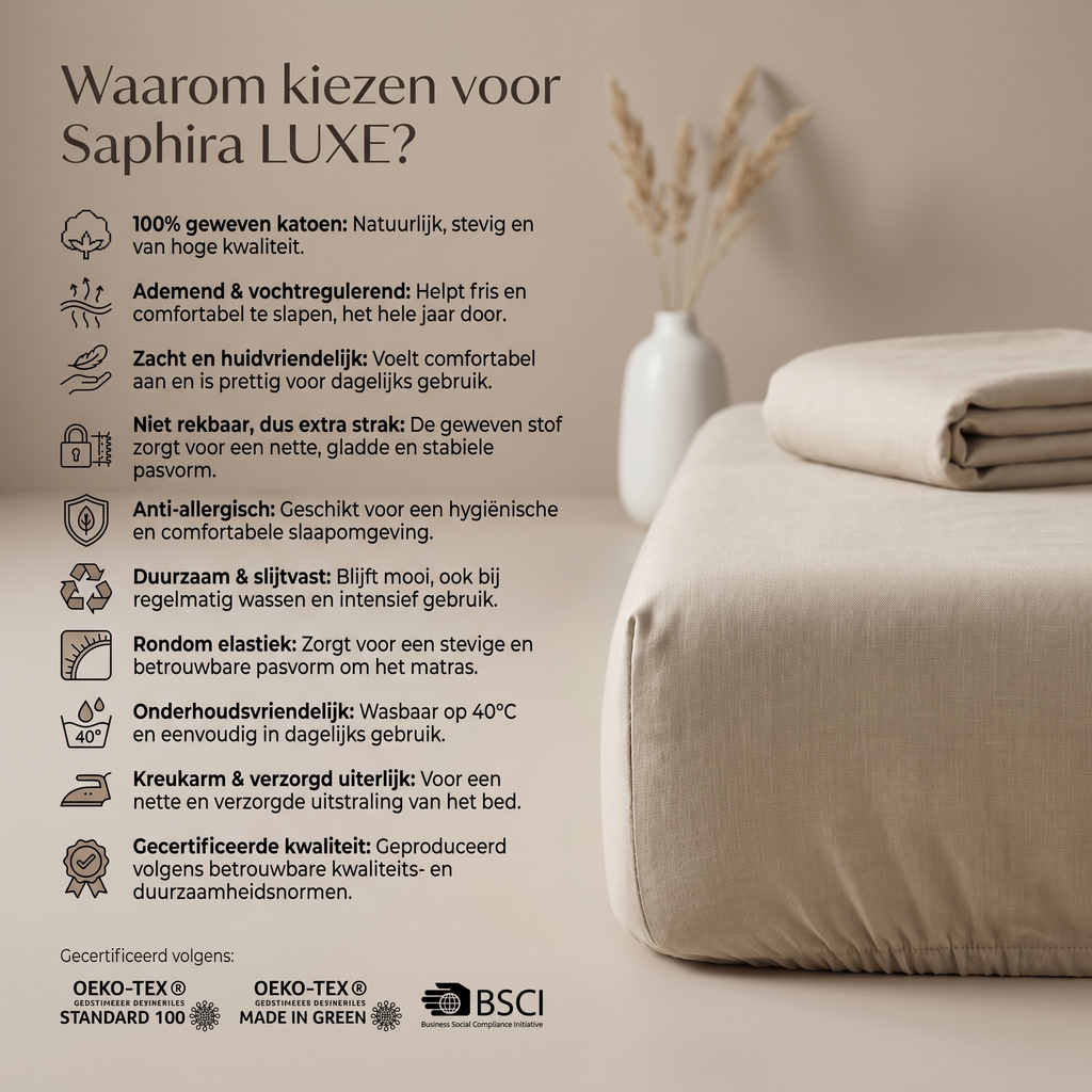Katoen Topper Hoeslaken Antraciet
